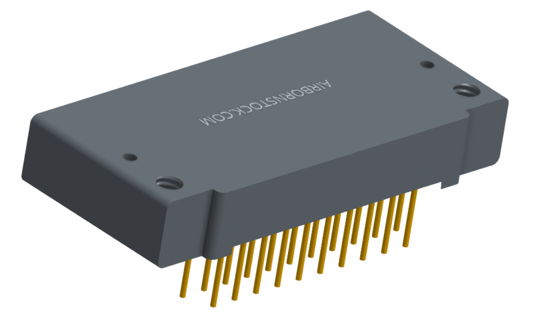 NK-1F2-021-438-0000 - Nano-miniature D-shaped right angle plated through hole (PTH) board mount connector with mounting holes, 1 row of 21 contacts, and no hardware. (Receptacle)