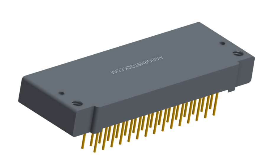 NK-1F2-031-435-0000 - Nano-miniature D-shaped right angle plated through hole (PTH) board mount connector with mounting holes, 1 row of 31 contacts, and no hardware. (Receptacle)