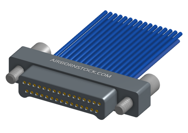 NM-212-031-161-JCAA - Nano-miniature D-shaped I/O connector, 2 rows of 31 contacts, and turning jackscrew attachment hardware. (Plug)