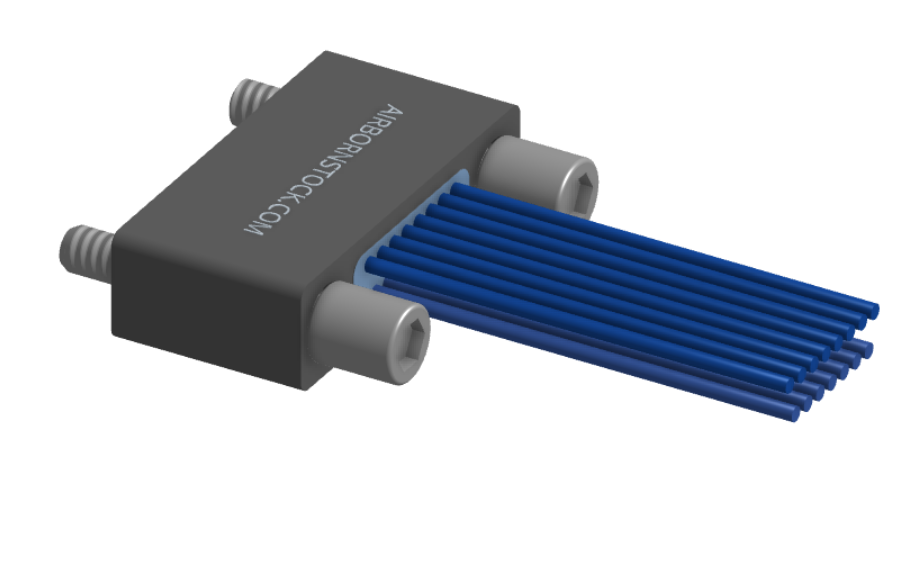 NM-225-015-261-JCAA - Nano-miniature D-shaped I/O connector, 2 rows of 15 contacts, and turning jackscrew attachment hardware.
