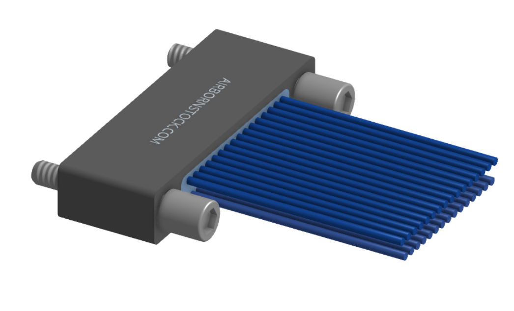 NM-225-031-261-JCAA - Nano-miniature D-shaped I/O connector, 2 rows of 31 contacts, and turning jackscrew attachment hardware.