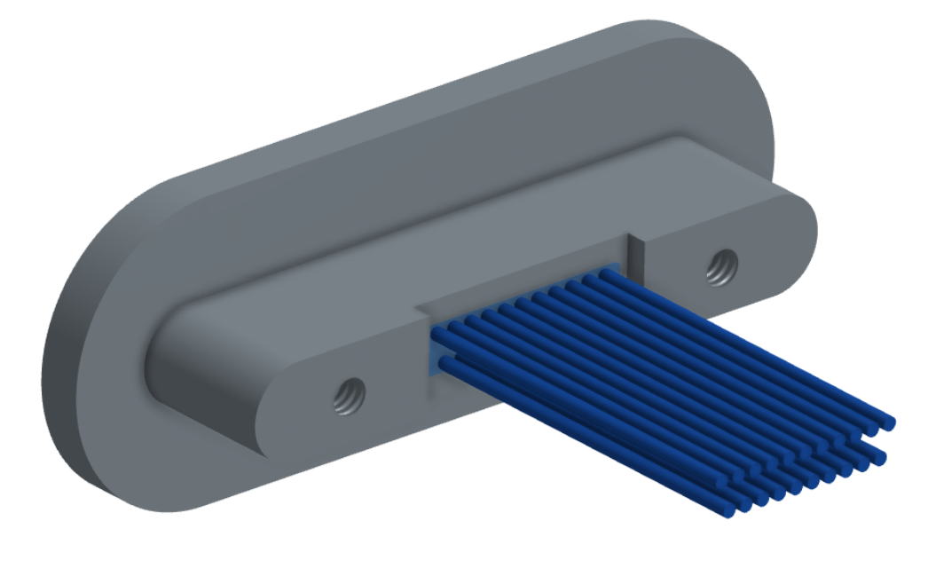 NMRP-224-021-261-THAA - Nano-miniature D-shaped rear panel mount I/O connector with fluorosilicone o-ring, 2 rows with 36617 contacts, and threaded holes for attachment hardware. (Receptacle)