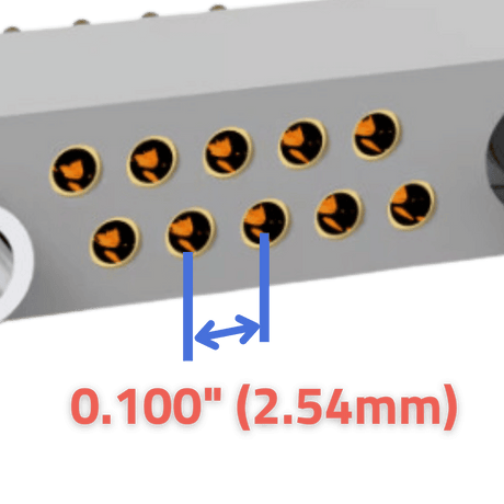 Pitch: 0.100" (2.54mm) Between Contacts