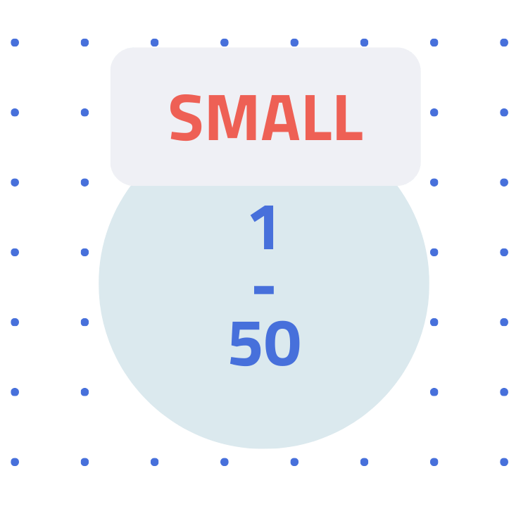 .100" (2.54mm) Small Size Connectors (1 - 50 contacts)