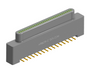 NK-1A4-031-128-0000 - Nano-miniature D-shaped vertical surface board mount (SMT) connector, 31 contacts, and no hardware.
