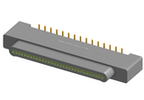 NK-1A2-031-128-0000 - Nano-miniature D-shaped vertical surface board mount (SMT) connector, 31 contacts, and no hardware.