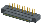 NK-1E2-031-325-0000 - Nano-miniature D-shaped, right angle, plated-through-hole (PTH) board mount connector, 1 row of 31 contacts, and no attachment hardware. (Plug)