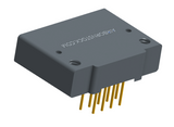 NK-1F2-009-435-0000 - Nano-miniature D-shaped right angle plated through hole (PTH) board mount connector with mounting holes, 1 row of 9 contacts, and no hardware. (Receptacle)
