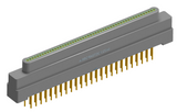 NK-1G2-051-135-0000 - Nano-miniature D-shaped vertical plated through hole (PTH) board mount connector, 1 row of 51 contacts, and no hardware. (Plug)