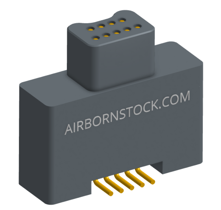 NK-2A2-009-125-0000 - Nano-miniature D-shaped vertical surface board mount (SMT) connector with a(n) electroless nickel shell, 2 rows of 9 contacts, and no hardware. (Plug)