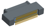 NK-2A2-037-125-0000 - Nano-miniature D-shaped vertical surface board mount (SMT) connector with a(n) electroless nickel shell, 2 rows of 37 contacts, and no hardware. (Plug)