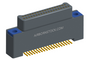 NK-2A4-037-125-TH00-010 - Nano-miniature D-shaped horizontal surface board mount (SMT) connector with mounting holes, 2 rows with 37 contacts, and no hardware. (Plug)