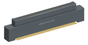 NK-2A4-091-125-0000 - Nano-miniature D-shaped horizontal surface board mount (SMT) connector with mounting holes, 2 rows with 91 contacts, and no hardware. (Plug)