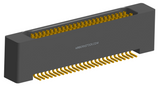 NK-2B2-051-225-0000 - Nano-miniature D-shaped vertical surface board mount (SMT) connector with mounting holes, 2 rows with 51 contacts, and no hardware. (Receptacle)