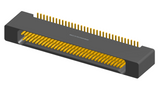 NK-2B2-065-228-0000 - Nano-miniature D-shaped vertical surface board mount (SMT) connector with mounting holes, 2 rows with 65 contacts, and no hardware. (Receptacle)