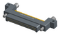 NK-2C4-051-125-JC00 - Nano-miniature D-shape horiztonal surface board mount connector with mounting ears & holes, 2 rows with 51 contacts, and no hardware. (Plug)