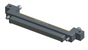 NK-2C4-091-125-JC00 - Nano-miniature D-shape horiztonal surface board mount connector with mounting ears & holes, 2 rows with 91 contacts, and no hardware. (Plug)