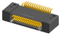 NK-2D4-031-225-0000 - Nano-miniature D-shaped horizontal surface board mount (SMT) connector with mounting holes, 2 rows with 31 contacts, and no hardware. (Receptacle)