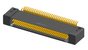 NK-2D4-065-228-0000 - Nano-miniature D-shaped horizontal surface board mount (SMT) connector with mounting holes, 2 rows with 65 contacts, and no hardware. (Receptacle)