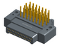 NK-2E4-031-335-0000 - Nano-miniature D-shaped right angle plated through hole (PTH) board mount connector with mounting holes, 2 rows with 31 contacts, and no hardware. (Plug)