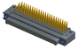 NK-2E4-091-338-TH00 - Nano-miniature D-shaped right angle plated through hole (PTH) board mount connector with mounting holes, 2 rows with 91 contacts, and no hardware. (Plug)