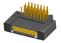 NK-2F4-031-435-0000 - Nano-miniature D-shaped right angle plated through hole (PTH) board mount connector with mounting holes, 2 rows with 31 contacts, and no hardware. (Receptacle)