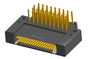 NK-2F4-037-435-0000 - Nano-miniature D-shaped right angle plated through hole (PTH) board mount connector with mounting holes, 2 rows with 37 contacts, and no hardware. (Receptacle)