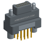 NK-2G4-015-155-JC00 - Nano-miniature D-shaped vertical plated through hole (PTH) board mount connector, 2 rows with 15 contacts, and no hardware. (Plug)
