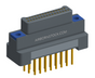 NK-2G4-031-135-TH00 - Nano-miniature D-shaped vertical plated through hole (PTH) board mount connector, 2 rows with 31 contacts, and no hardware. (Plug)