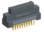 NK-2G4-037-135-0000 - Nano-miniature D-shaped vertical plated through hole (PTH) board mount connector, 2 rows with 37 contacts, and no hardware. (Plug)