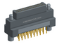 NK-2G4-037-138-JC00 - Nano-miniature D-shaped vertical plated through hole (PTH) board mount connector, 2 rows with 37 contacts, and no hardware. (Plug)