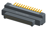 NK-2G2-051-135-0000 - Nano-miniature D-shaped vertical plated through hole (PTH) board mount connector, 2 rows with 51 contacts, and no hardware. (Plug)