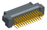 NK-2G2-051-135-0000 - Nano-miniature D-shaped vertical plated through hole (PTH) board mount connector, 2 rows with 51 contacts, and no hardware. (Plug)