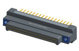 NK-2G2-065-135-TH00 - Nano-miniature D-shaped vertical plated through hole (PTH) board mount connector, 2 rows with 65 contacts, and no hardware. (Plug)