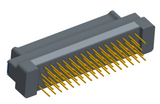 NK-2G2-065-135-TH00 - Nano-miniature D-shaped vertical plated through hole (PTH) board mount connector, 2 rows with 65 contacts, and no hardware. (Plug)