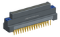 NK-2G4-065-135-TH00 - Nano-miniature D-shaped vertical plated through hole (PTH) board mount connector, 2 rows with 65 contacts, and no hardware. (Plug)