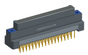 NK-2G4-069-135-TH00 - Nano-miniature D-shaped vertical plated through hole (PTH) board mount connector, 2 rows with 69 contacts, and no hardware. (Plug)