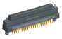 NK-2G4-085-145-JC00 - Nano-miniature D-shaped vertical plated through hole (PTH) board mount connector, 2 rows with 85 contacts, and no hardware. (Plug)