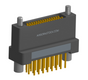 NK-2H4-031-235-JC00 - Nano-miniature D-shaped vertical plated through hole (PTH) board mount connector, 2 rows with 31 contacts, and no hardware. (Receptacle)