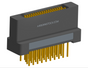 NK-2H4-037-238-0000 - Nano-miniature D-shaped vertical plated through hole (PTH) board mount connector with mounting holes, 2 rows with 37 contacts, and no hardware. (Receptacle)