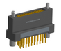 NK-2H4-037-255-JC00 - Nano-miniature D-shaped vertical plated through hole (PTH) board mount connector, 2 rows with 37 contacts, and no hardware. (Receptacle)