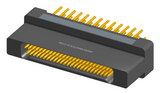 NK-2H2-051-238-0000 - Nano-miniature D-shaped vertical plated through hole (PTH) board mount connector with mounting holes, 2 rows with 51 contacts, and no hardware. (Receptacle)