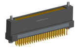 NK-2H2-091-235-JC00 - Nano-miniature D-shaped vertical plated through hole (PTH) board mount connector, 2 rows with 91 contacts, and no hardware. (Receptacle)