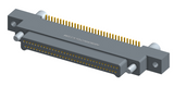 NK-2K2-065-125-JC00 - Nano-miniature D-shaped vertical surface board mount (SMT) connector with mounting ears, 2 rows with 65 contacts, and no hardware. (Plug)