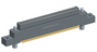NK-2K4-091-128-JC00-010 - Nano-miniature D-shaped vertical surface board mount (SMT) connector with mounting ears, 2 rows with 91 contacts, and no hardware. (Plug)