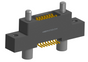 NK-2L4-015-225-JC00 - Nano-miniature D-shaped vertical surface board mount (SMT) connector with mounting ears, 2 rows with 15 contacts, and no hardware. (Receptacle)