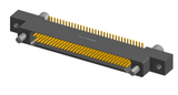 NK-2L4-065-225-JC00 - Nano-miniature D-shaped vertical surface board mount (SMT) connector with mounting ears, 2 rows with 65 contacts, and no hardware. (Receptacle)