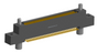 NK-2L4-065-225-JC00 - Nano-miniature D-shaped vertical surface board mount (SMT) connector with mounting ears, 2 rows with 65 contacts, and no hardware. (Receptacle)