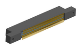 NK-2L2-085-228-0000 - Nano-miniature D-shaped vertical surface board mount (SMT) connector with mounting ears, 2 rows with 85 contacts, and no hardware. (Receptacle)