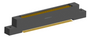 NK-2L4-085-228-0000 - Nano-miniature D-shaped vertical surface board mount (SMT) connector with mounting ears, 2 rows with 85 contacts, and no hardware. (Receptacle)